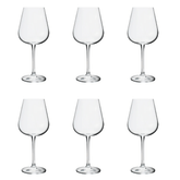 Jogo 6 Taças para Vinho Tinto Ardea em Cristal 540ml - Ela Decora